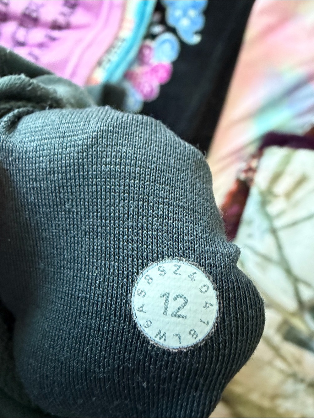 Lululemon Align High Rise Crop In Deep Coal - Picture 4 of 5